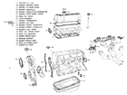Datsun 510 illustration no. 001-2 Repair Gasket Kit