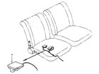 Datsun 510 illustration no. 027-6 Switches (From Oct.-'69)