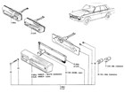 Datsun 510 illustration no. 035-1 Parking & Turn Signal Lamp (To Sep.-'69)