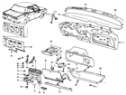 Datsun 510 illustration no. 082-2 Instrument Panel (Sedan) (From Oct.-'69)