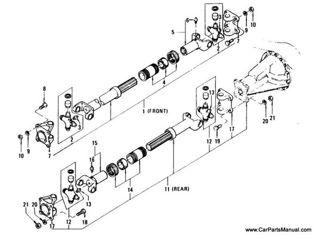 Nissan propeller shaft #3