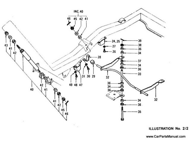 Nissan patrol steering parts